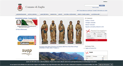 Desktop Screenshot of comune.zuglio.ud.it